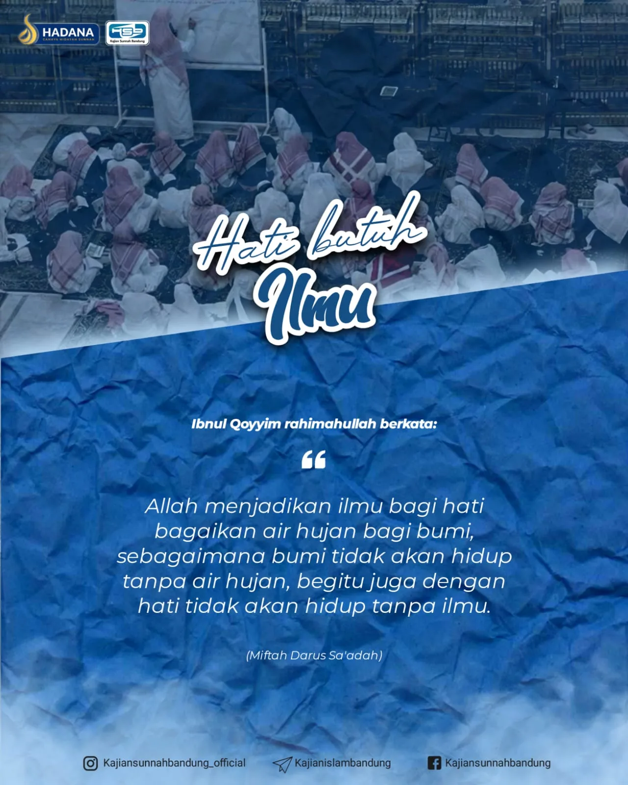 Kunci Hidupnya Jiwa Seorang Mukmin