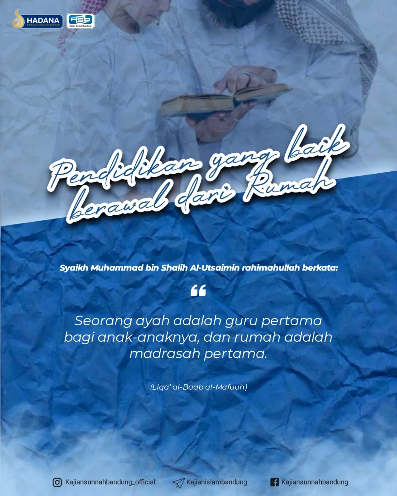 Pendidikan yang Baik Berawal dari Rumah